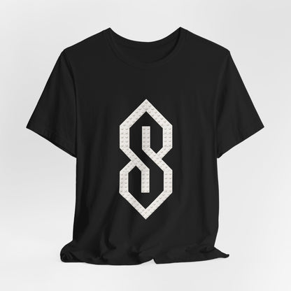 S-Style Retro Graphic Tee — Monochrome Streetwear T-Shirt