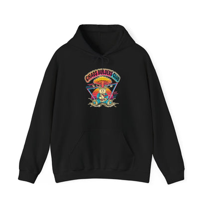 Chaos Builder Club Hoodie — Retro  Graphic Hooded Sweatshirt