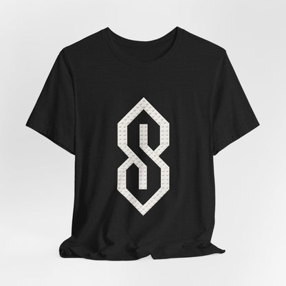 S-Style Retro Graphic Tee — Monochrome Streetwear T-Shirt